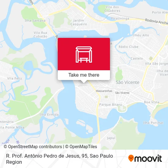 R. Prof. Antônio Pedro de Jesus, 95 map