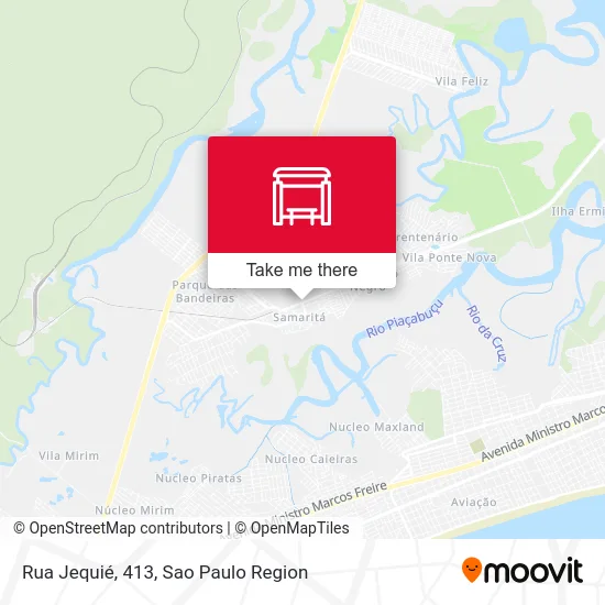 Rua Jequié, 413 map