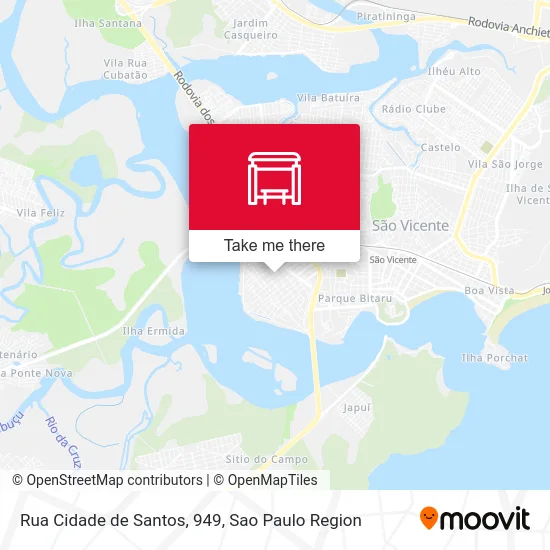 Rua Cidade de Santos, 949 map