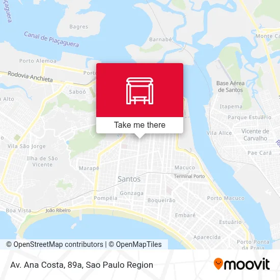 Av. Ana Costa, 89a map