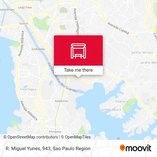 R. Miguel Yunes, 943 map