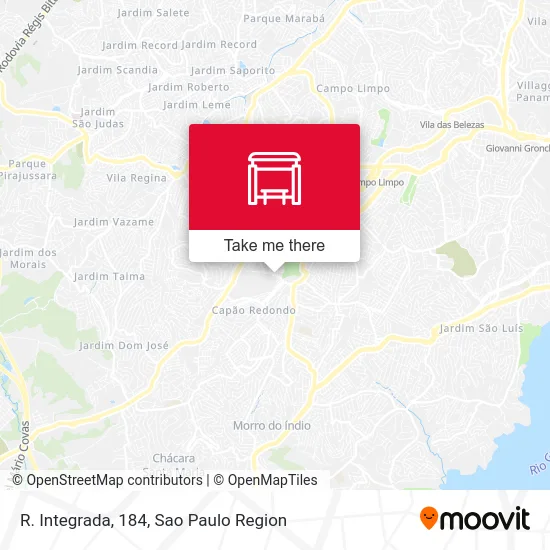 R. Integrada, 184 map