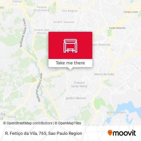 R. Feitiço da Vila, 765 map