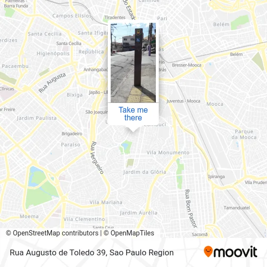 Rua Augusto de Toledo 39 map