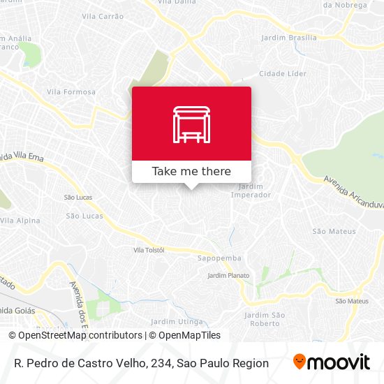 R. Pedro de Castro Velho, 234 map