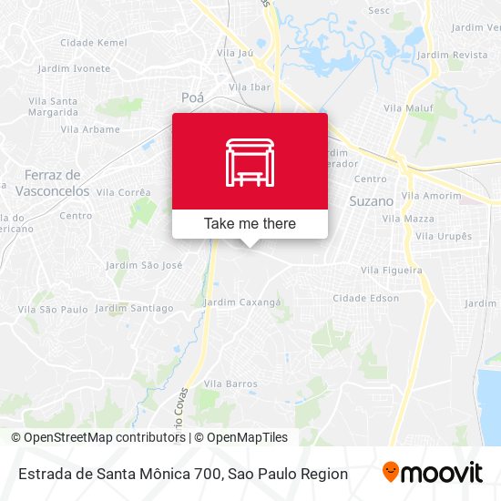 Estrada de Santa Mônica 700 map