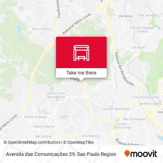 Avenida das Comunicações 29 map