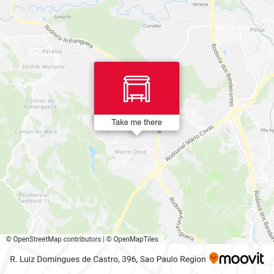 R. Luiz Domingues de Castro, 396 map