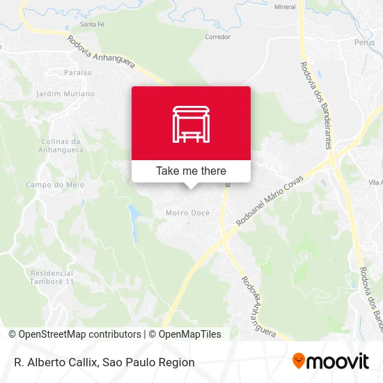 R. Alberto Callix map