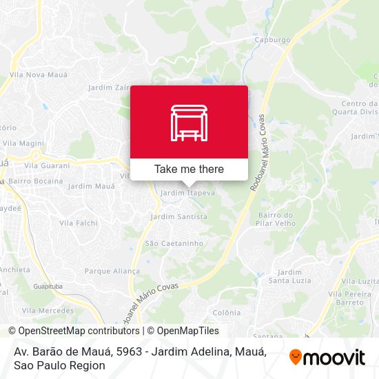 Av. Barão de Mauá, 5963 - Jardim Adelina, Mauá map
