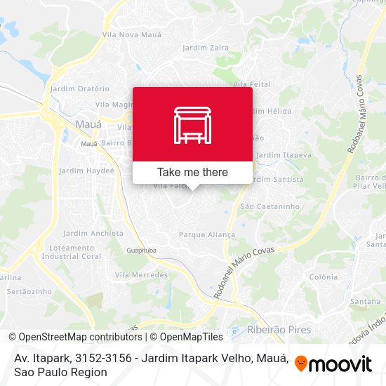 Av. Itapark, 3152-3156 - Jardim Itapark Velho, Mauá map
