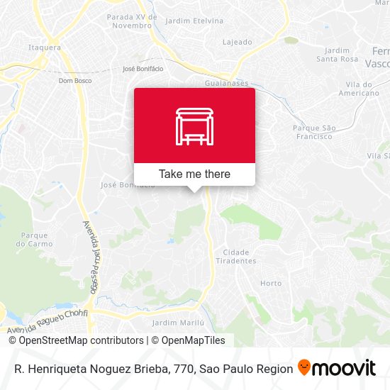 R. Henriqueta Noguez Brieba, 770 map