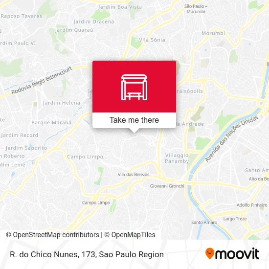 R. do Chico Nunes, 173 map