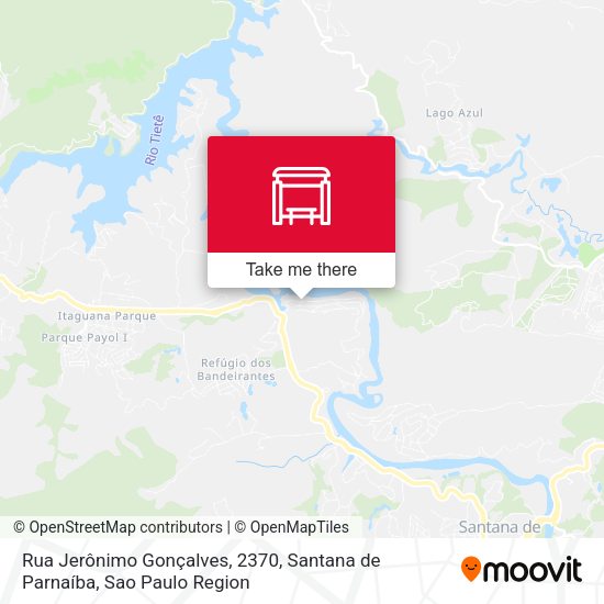 Rua Jerônimo Gonçalves, 2370, Santana de Parnaíba map
