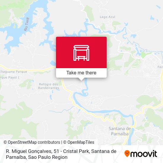 R. Miguel Gonçalves, 51 - Cristal Park, Santana de Parnaíba map