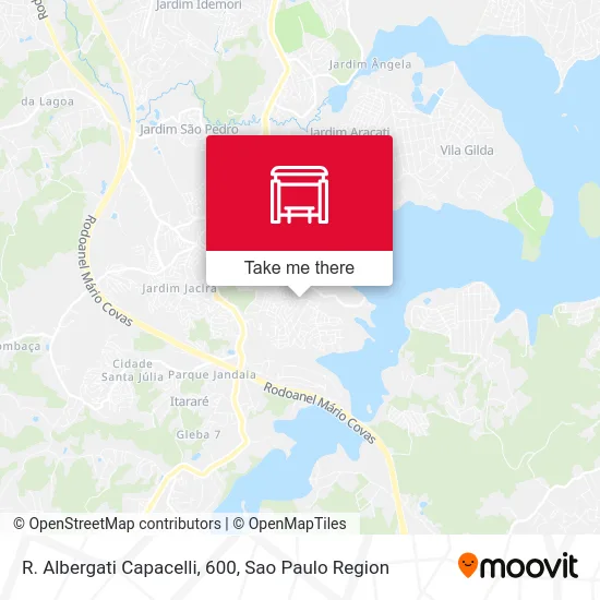 R. Albergati Capacelli, 600 map