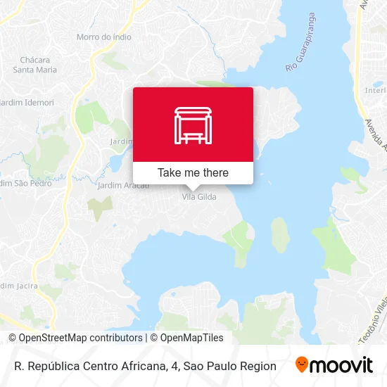 R. República Centro Africana, 4 map