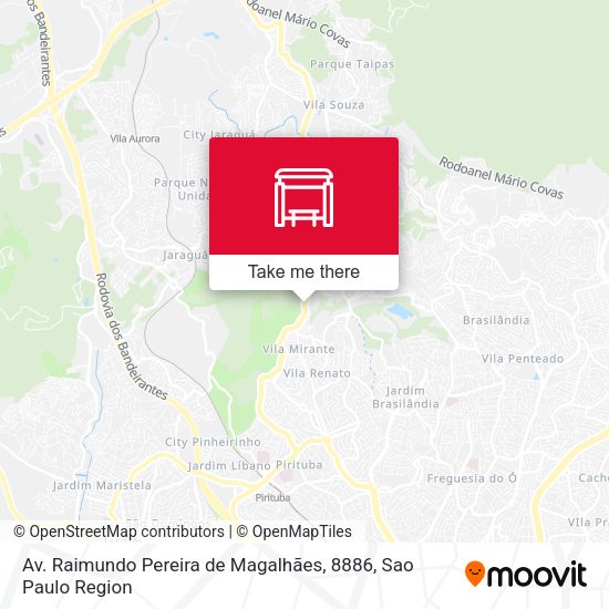 Av. Raimundo Pereira de Magalhães, 8886 map