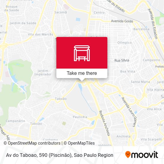 Av do Taboao, 590 (Piscinão) map