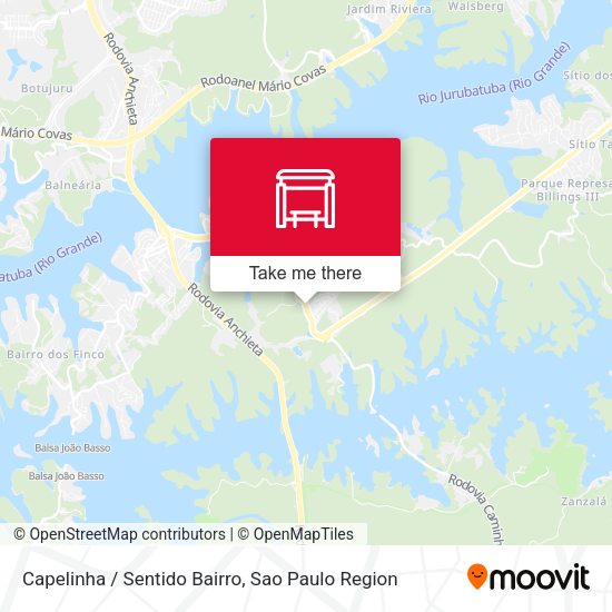 Capelinha / Sentido Bairro map