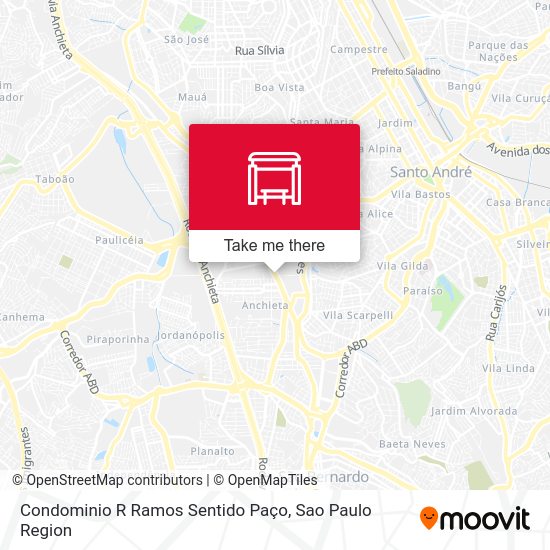 Condominio R Ramos Sentido Paço map