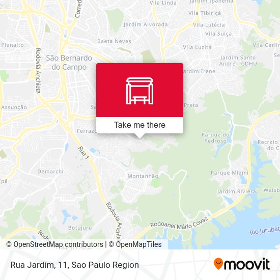 Rua Jardim, 11 map