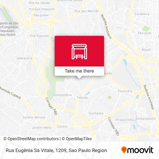 Rua Eugênia Sá Vitale, 1209 map