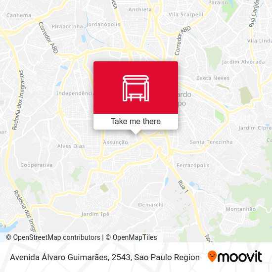Avenida Álvaro Guimarães, 2543 map