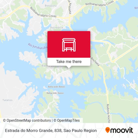 Estrada do Morro Grande, 838 map