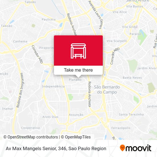 Av Max Mangels Senior, 346 map