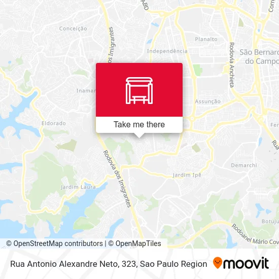 Rua Antonio Alexandre Neto, 323 map