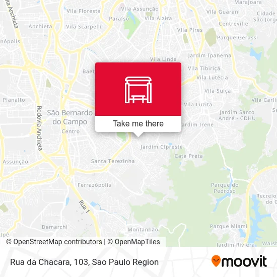 Rua da Chacara, 103 map