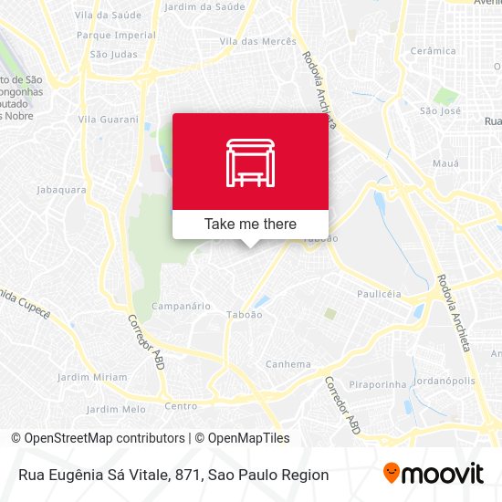 Rua Eugênia Sá Vitale, 871 map