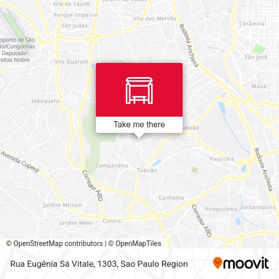 Rua Eugênia Sá Vitale, 1303 map