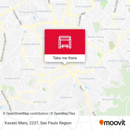Kasato Maru, 2237 map