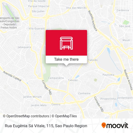 Rua Eugênia Sá Vitale, 115 map