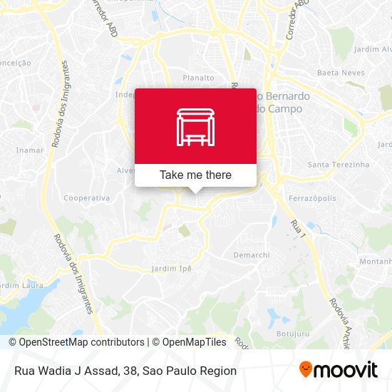 Rua Wadia J Assad, 38 map