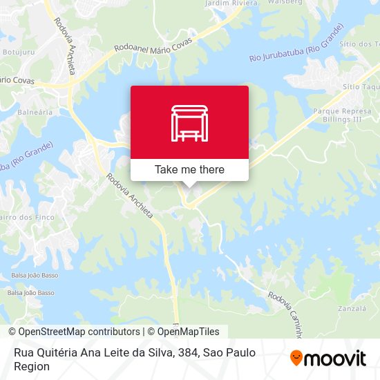 Rua Quitéria Ana Leite da Silva, 384 map