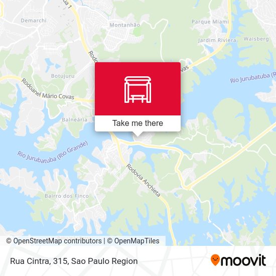 Rua Cintra, 315 map