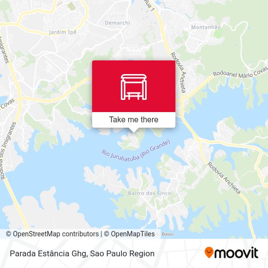 Parada Estância Ghg map