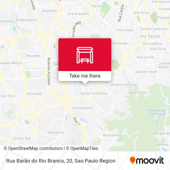 Rua Barão do Rio Branco, 20 map