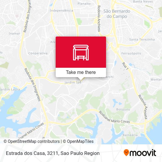 Estrada dos Casa, 3211 map