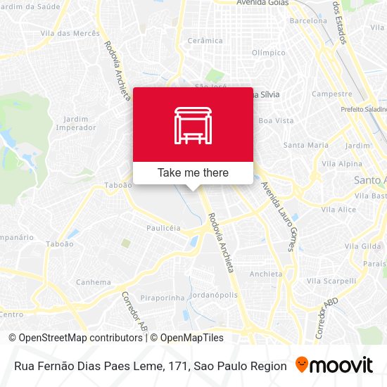 Rua Fernão Dias Paes Leme, 171 map