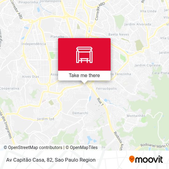 Av Capitão Casa, 82 map