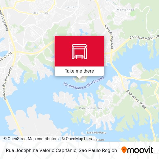 Rua Josephina Valério Capitânio map