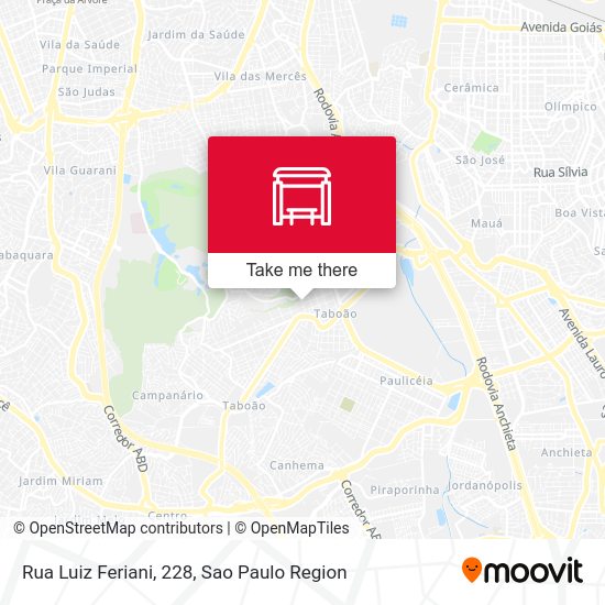 Rua Luiz Feriani, 228 map