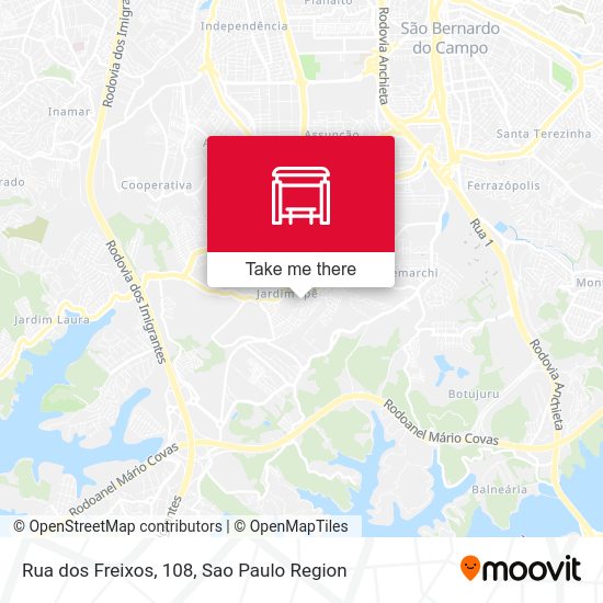 Rua dos Freixos, 108 map