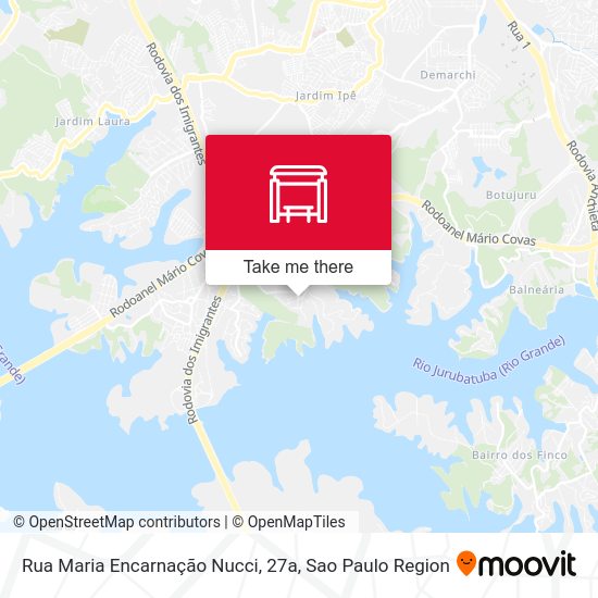 Rua Maria Encarnação Nucci, 27a map