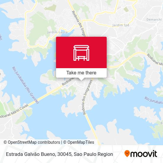 Estrada Galvão Bueno, 30045 map