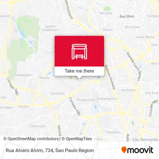 Rua Alvaro Alvim, 734 map